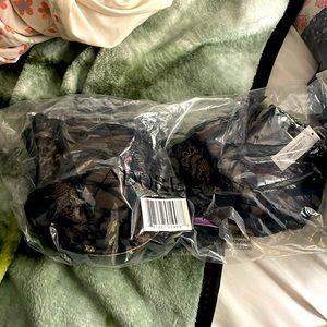 Adore Me bra-black lace